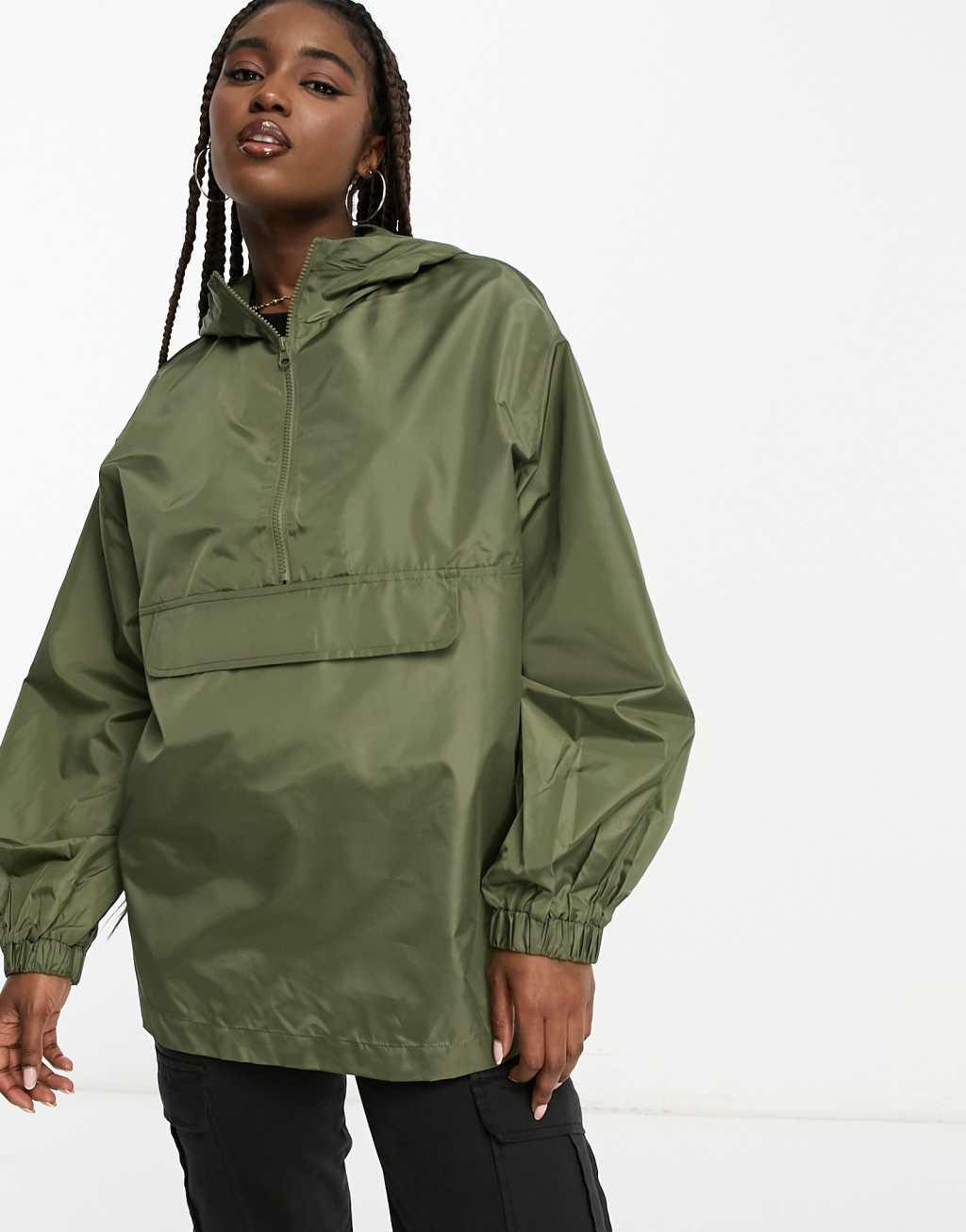 ASOS DESIGN overhead rain jacket Product Image