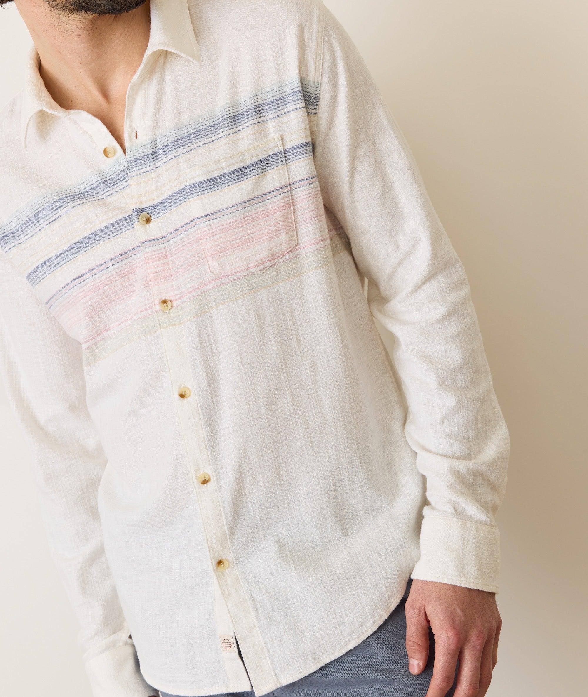 Stretch Selvage Long Sleeve Shirt Product Image
