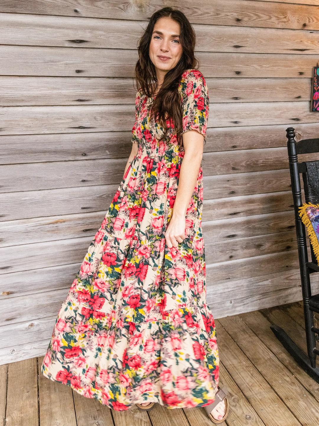 Daisy Tiered Maxi Dress Product Image
