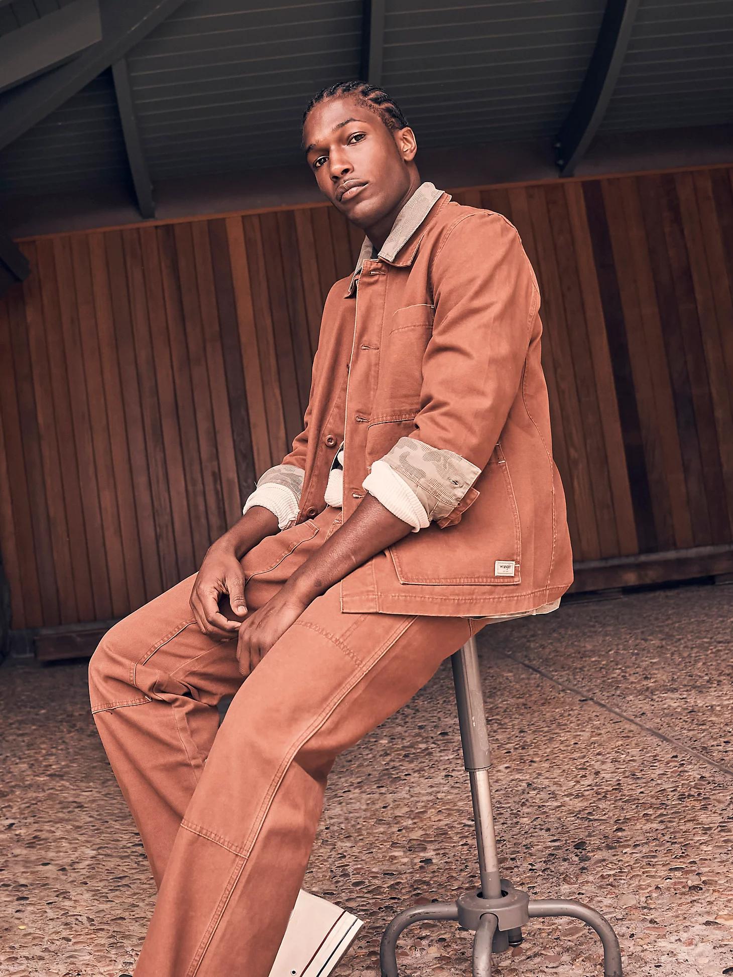 Men's Utility Chore Jacket in Mid Product Image