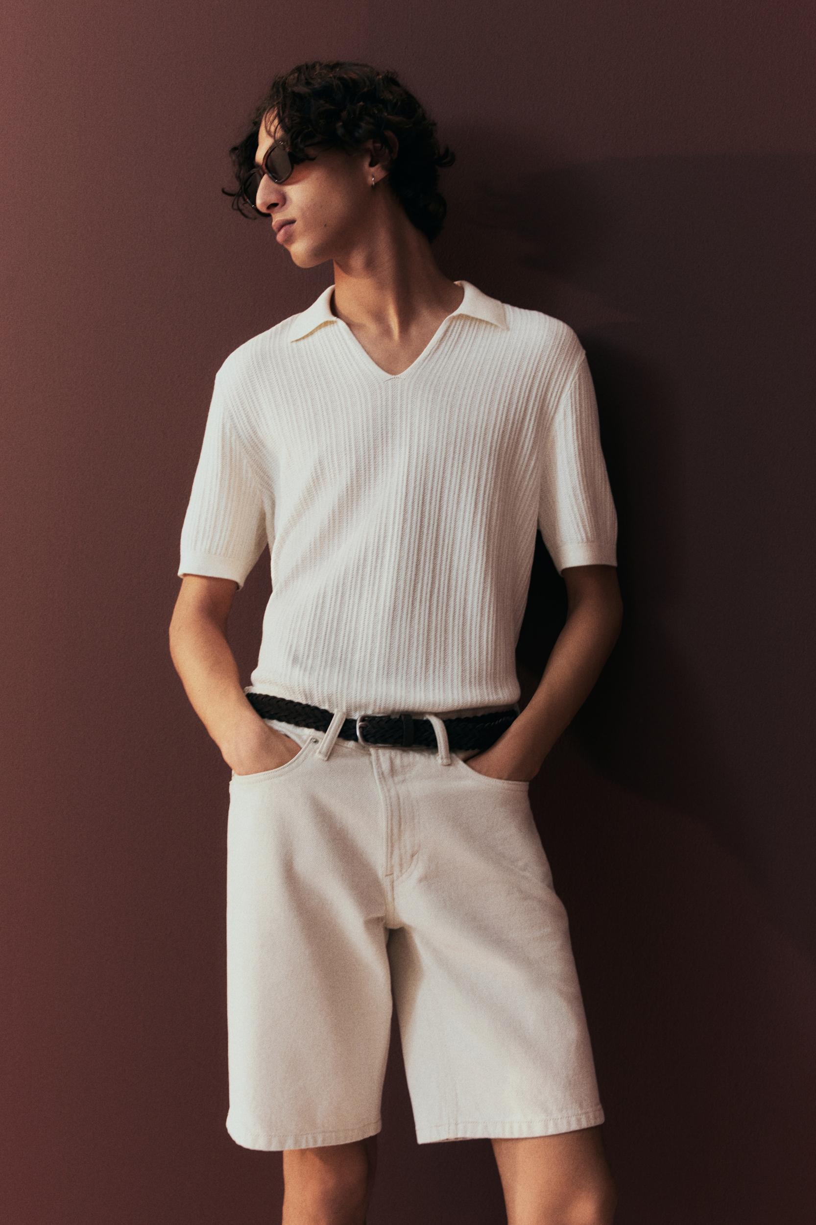 Regular Denim Shorts Product Image