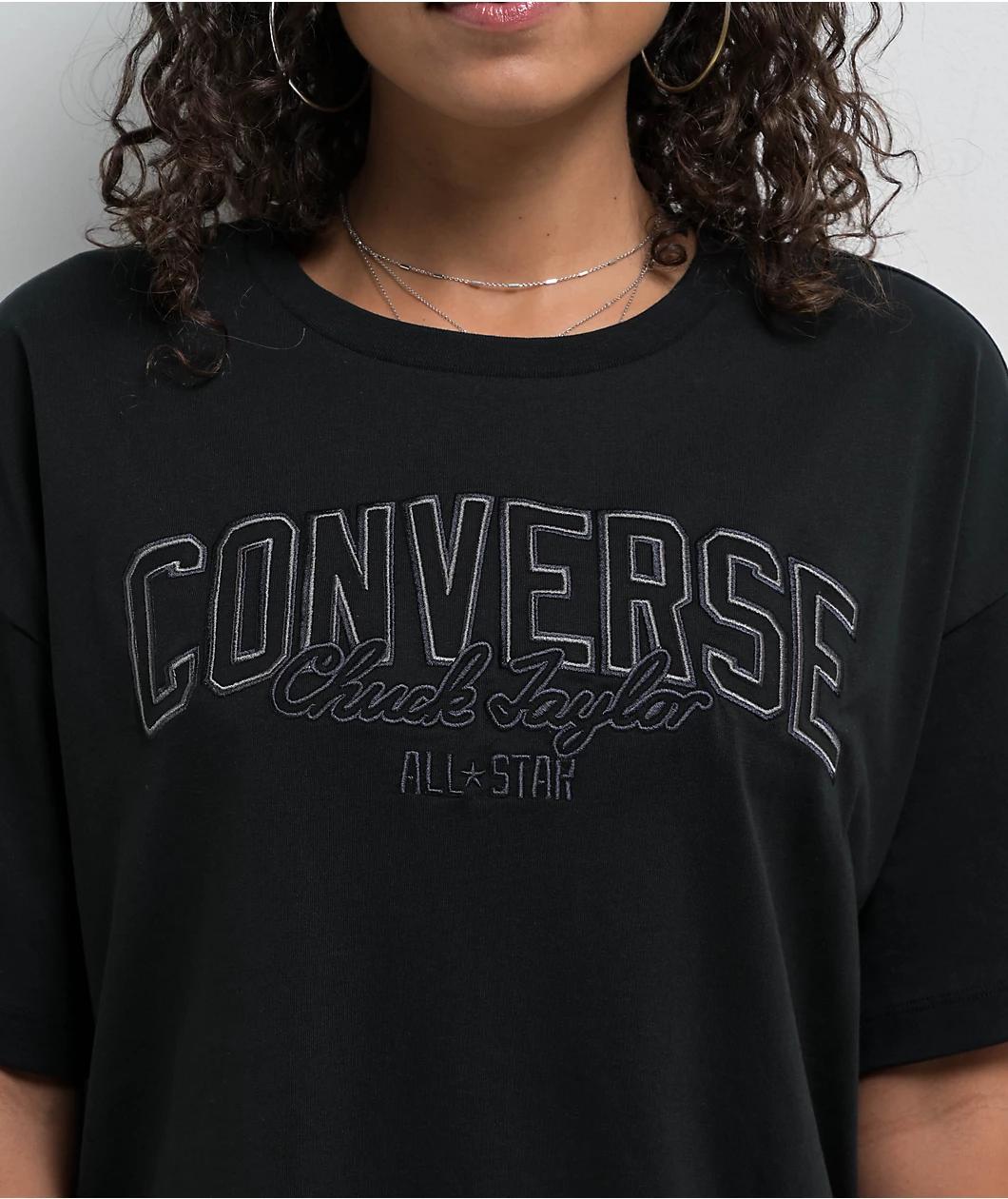 Converse Retro Black T-Shirt Product Image