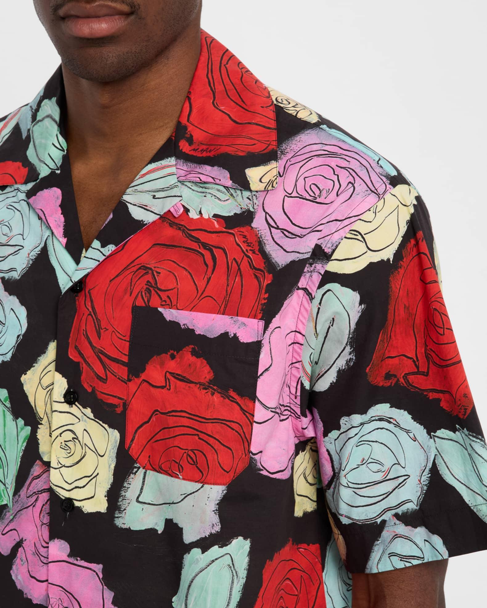 Men's Medium Roses Camp Shirt Product Image