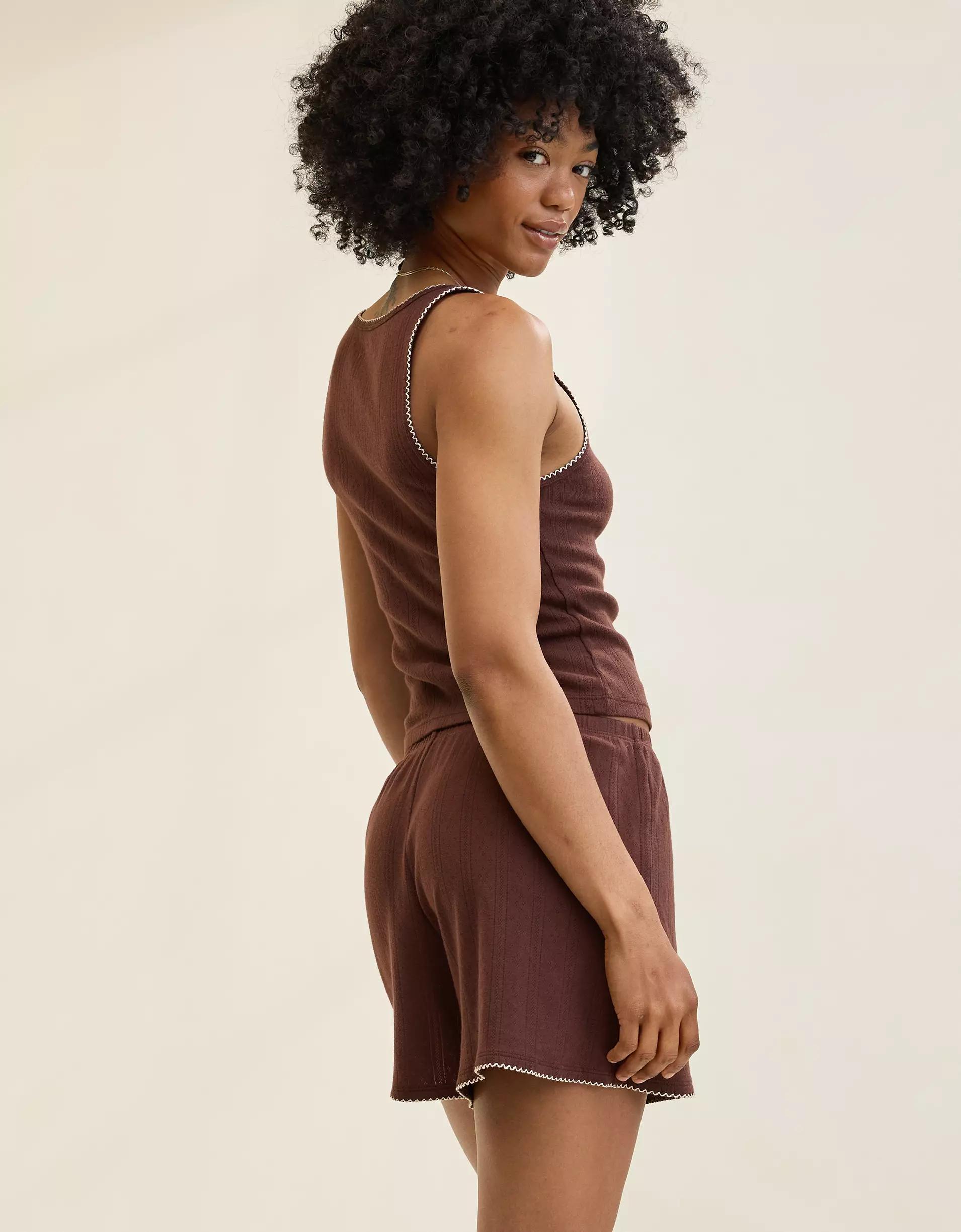 Aerie Off-Duty Pointelle Boxer Product Image