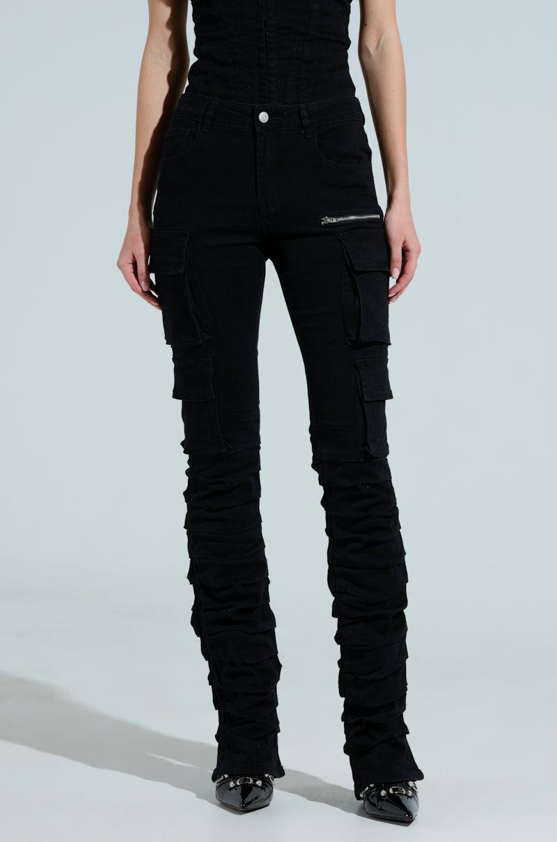 DOUBLE VISION VINTAGE WASH DENIM PANT Product Image