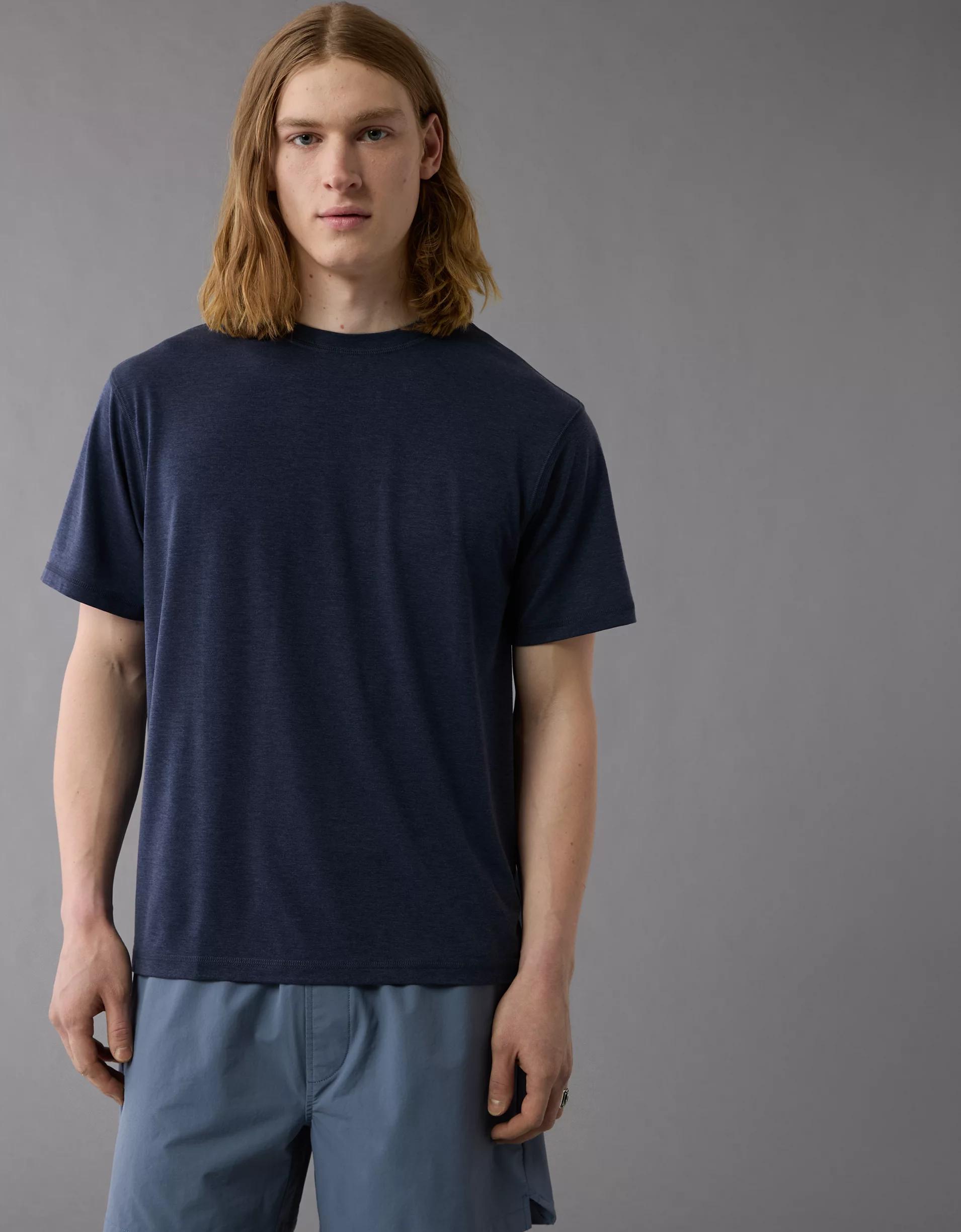 Cotton-jersey T-shirt with logo label Product Image