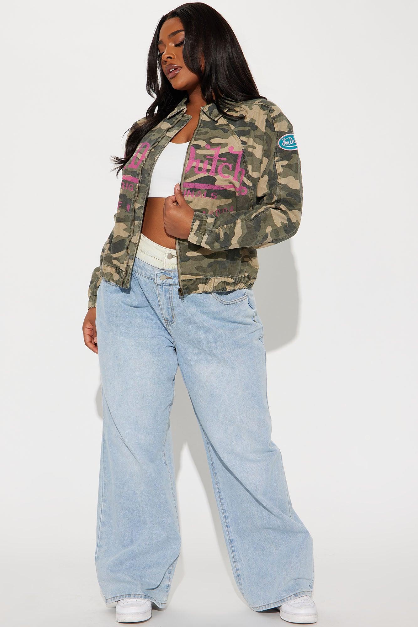 Von Dutch OG Cadet Bomber Jacket - Camouflage Product Image