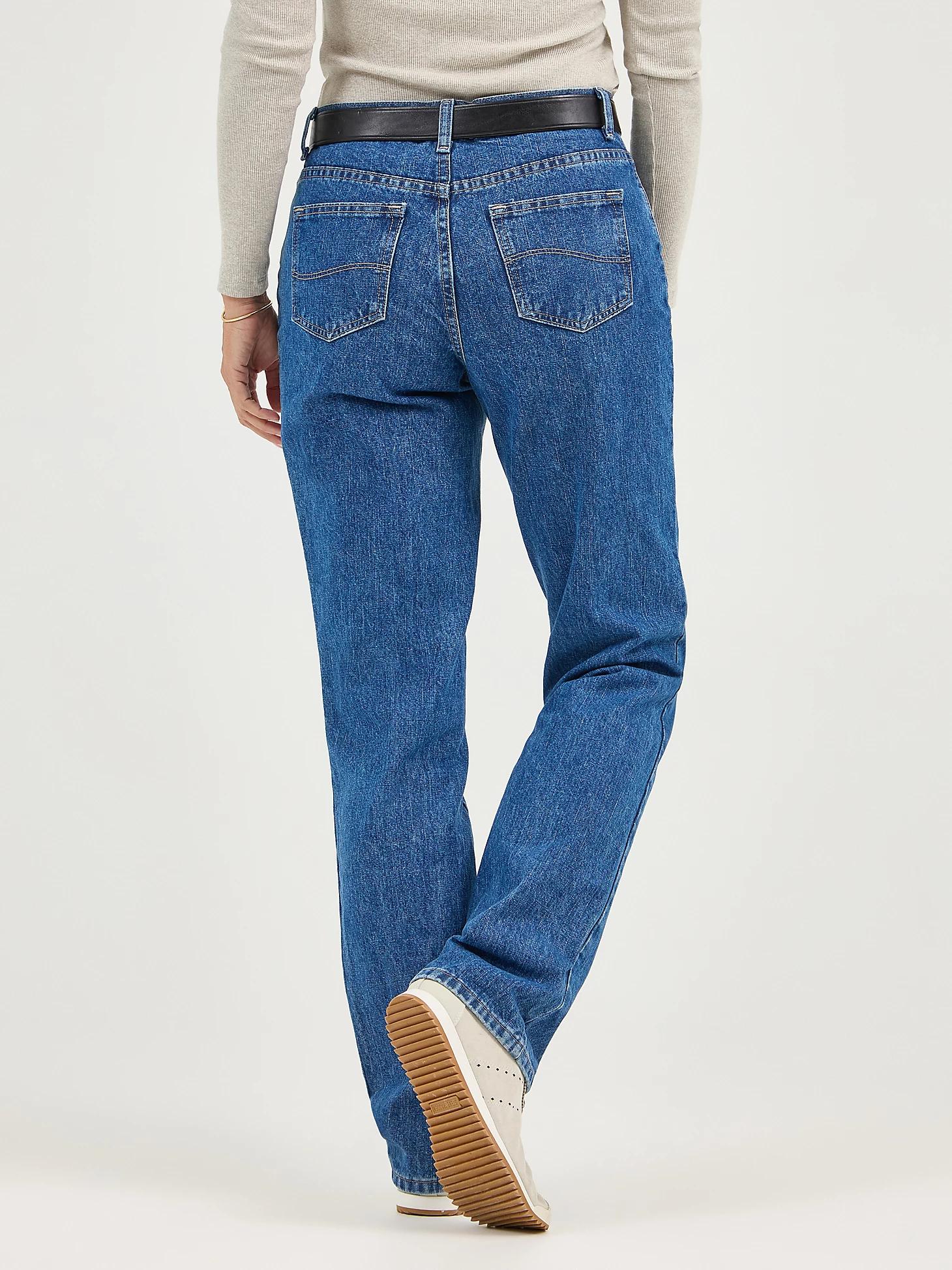 Women's Relaxed Fit Straight Leg Jean | Lee® Product Image