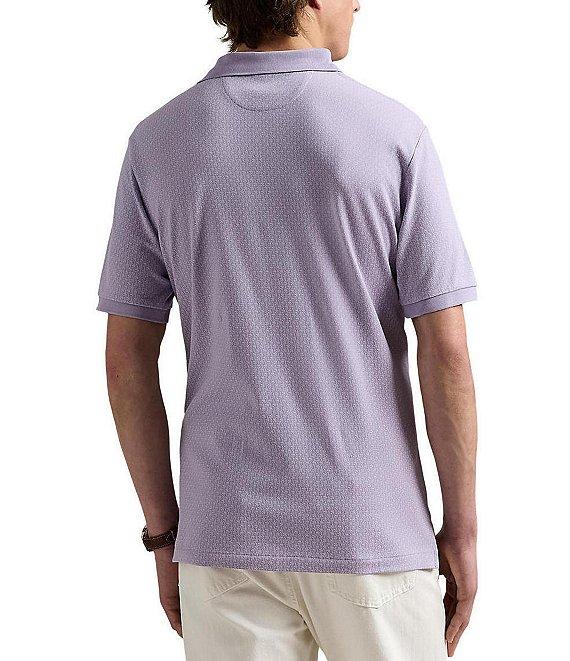 Polo Ralph Lauren Classic Fit Stretch Mesh Mallet Print Short Sleeve Polo Shirt Product Image