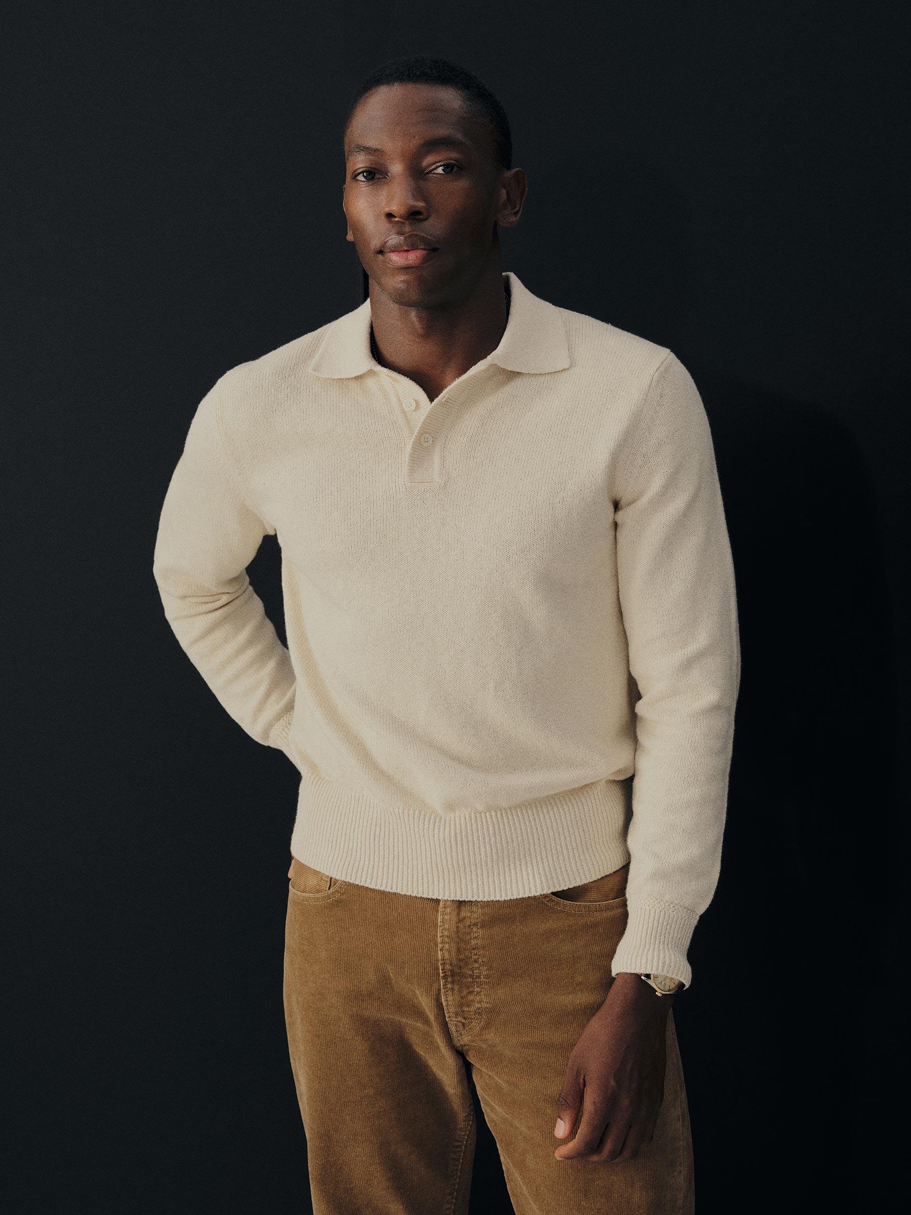 Sand Dollar Seafarer Cotton Rugby Polo Product Image