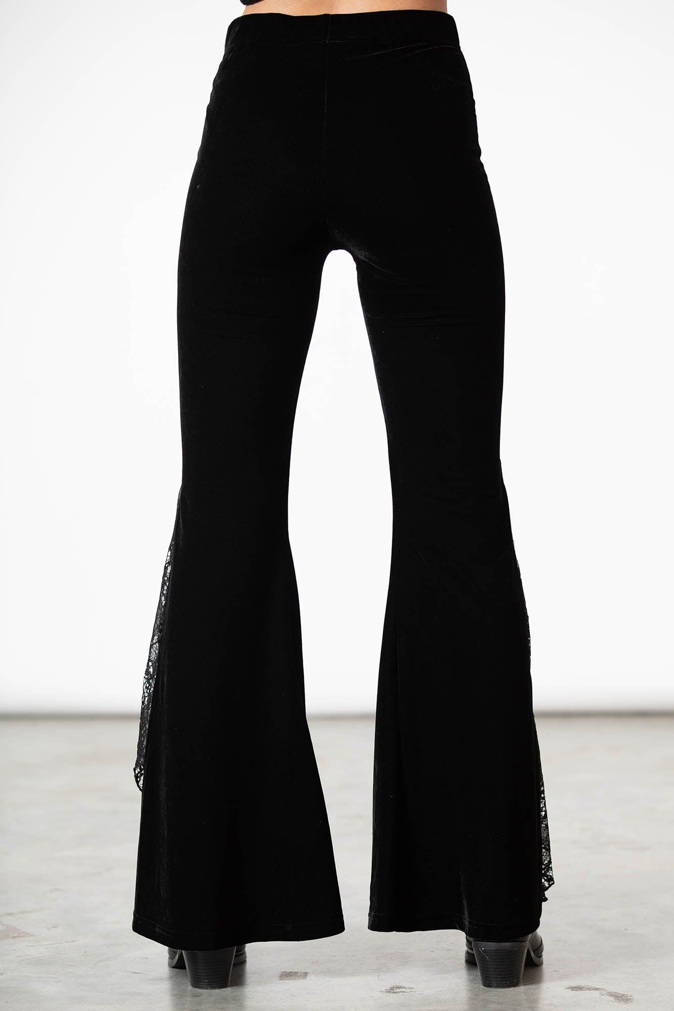 Mahina Velvet Bell Bottoms - Resurrect Female Product Image