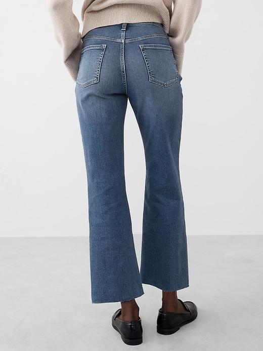 Kick Flare High-Rise Cropped Jean Product Image