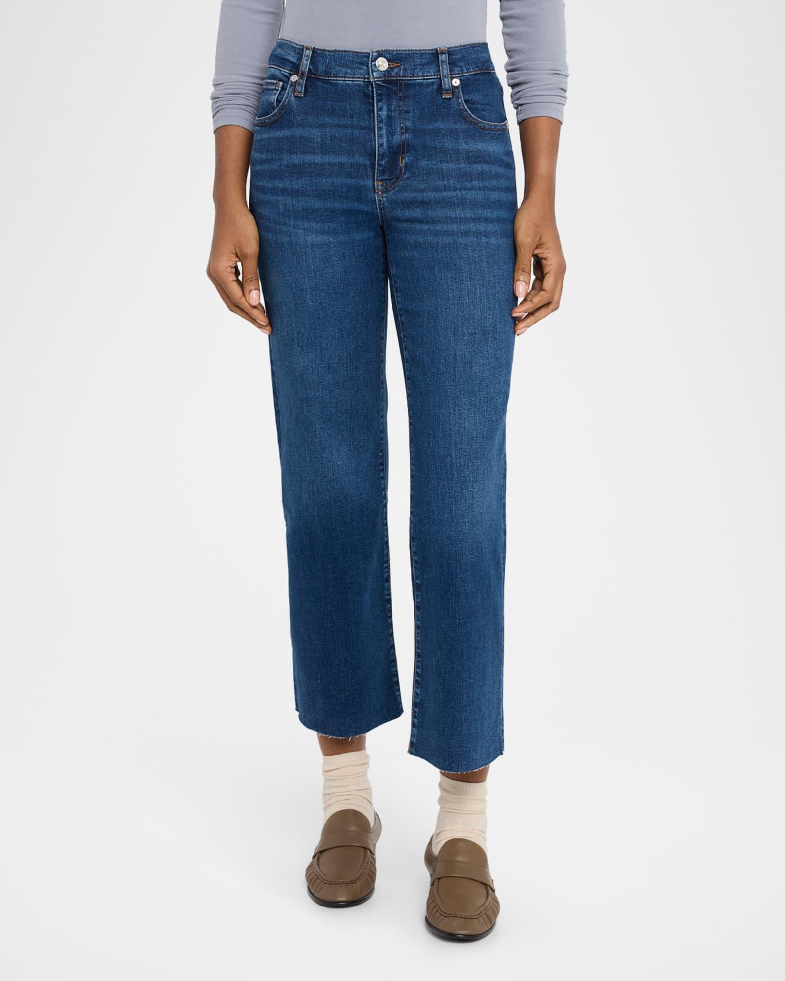 The Mellow Wide Ankle Jeans Product Image