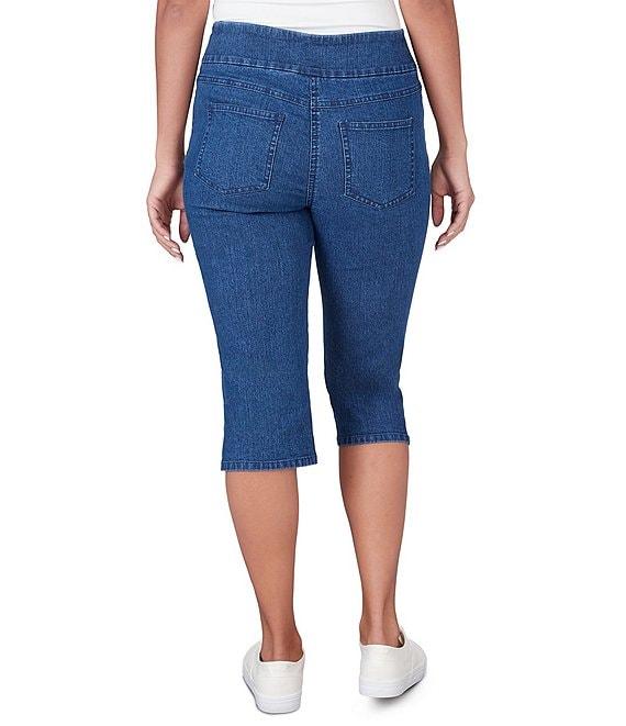 Ruby Rd. Stretch Clamdigger Pull-On Jeans Product Image