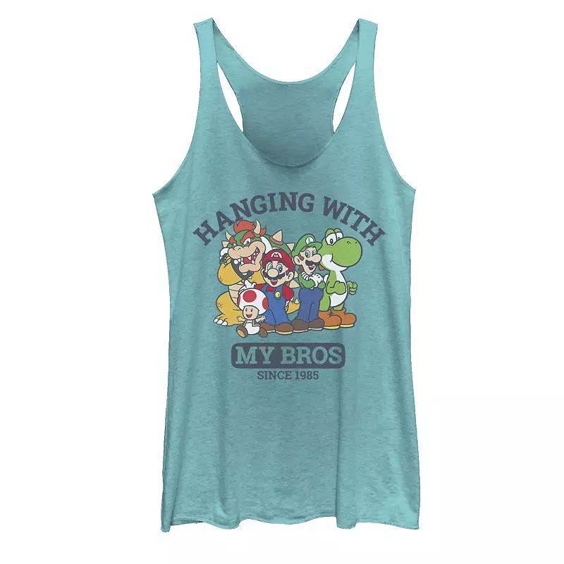 Juniors' Night Moon Flower Galactic Tank Top, Girl's,  Product Image