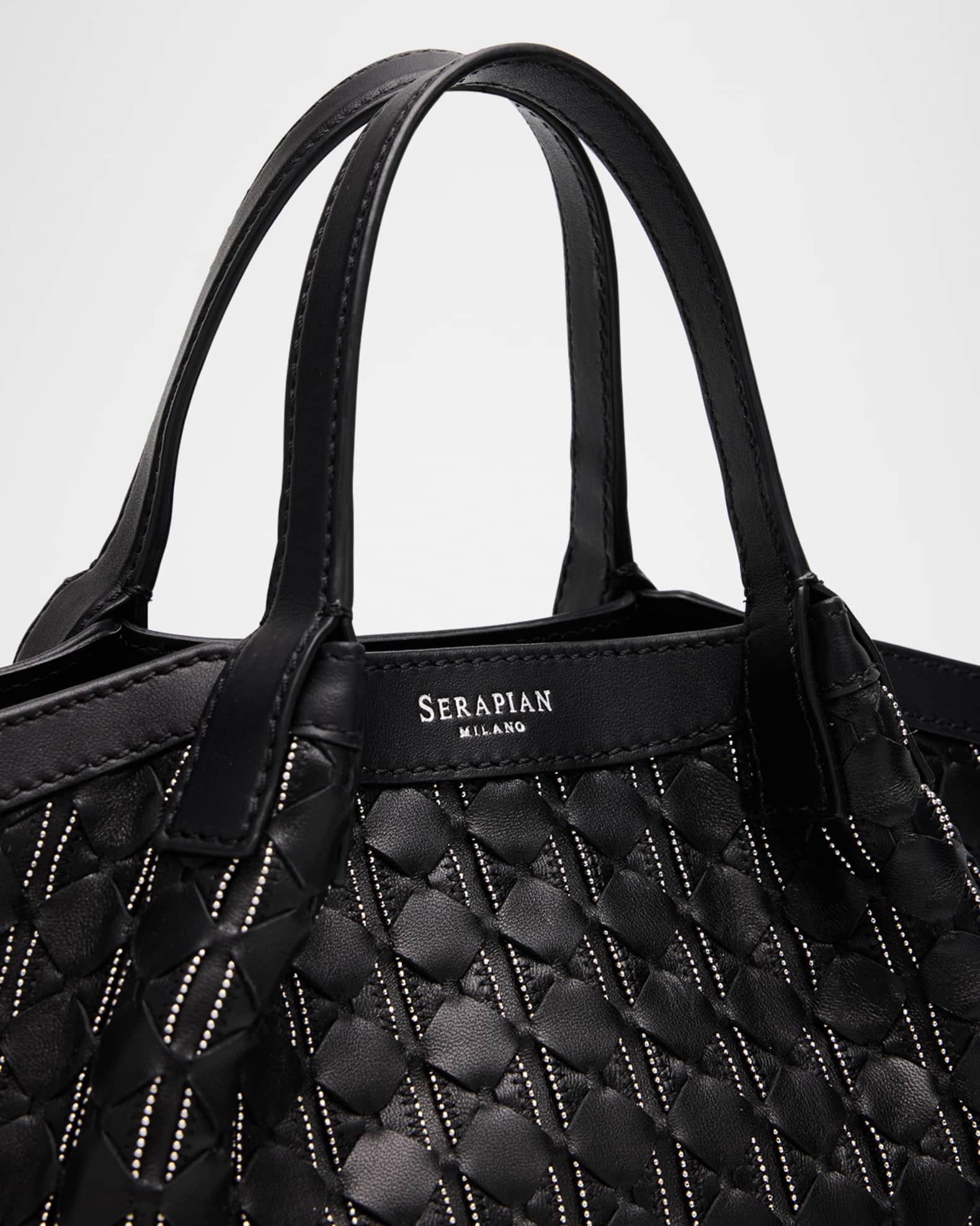 Mini Secret Mosaico Leather Microchain Tote Bag Product Image