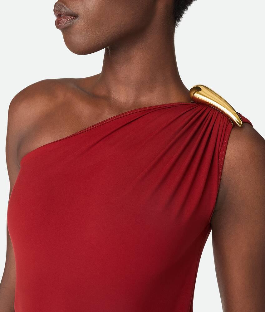 Women's Stretch Nylon Swimsuit in Lava Product Image