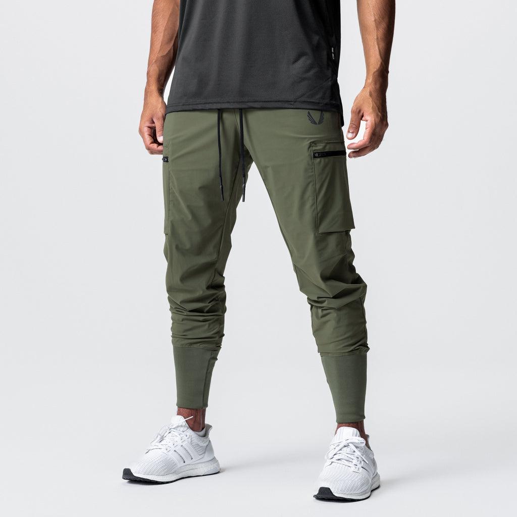 0698. Tetra-Lite® Inlay Pocket High Rib Jogger - Olive Product Image