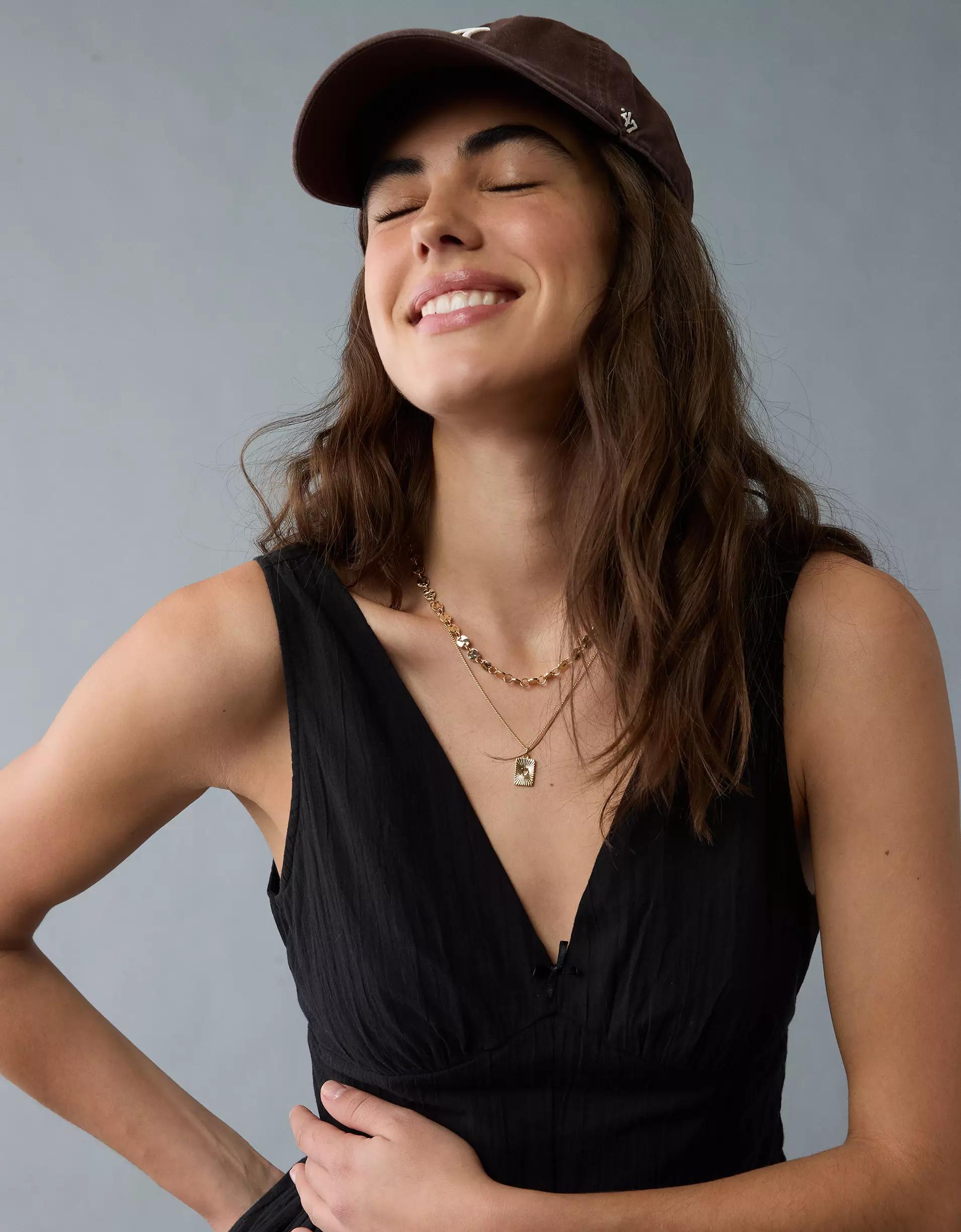 AE V-Neck Romper Product Image