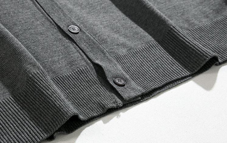 RT No. 4406 HALF SLEEVE BUTTON-UP CARDIGAN Product Image