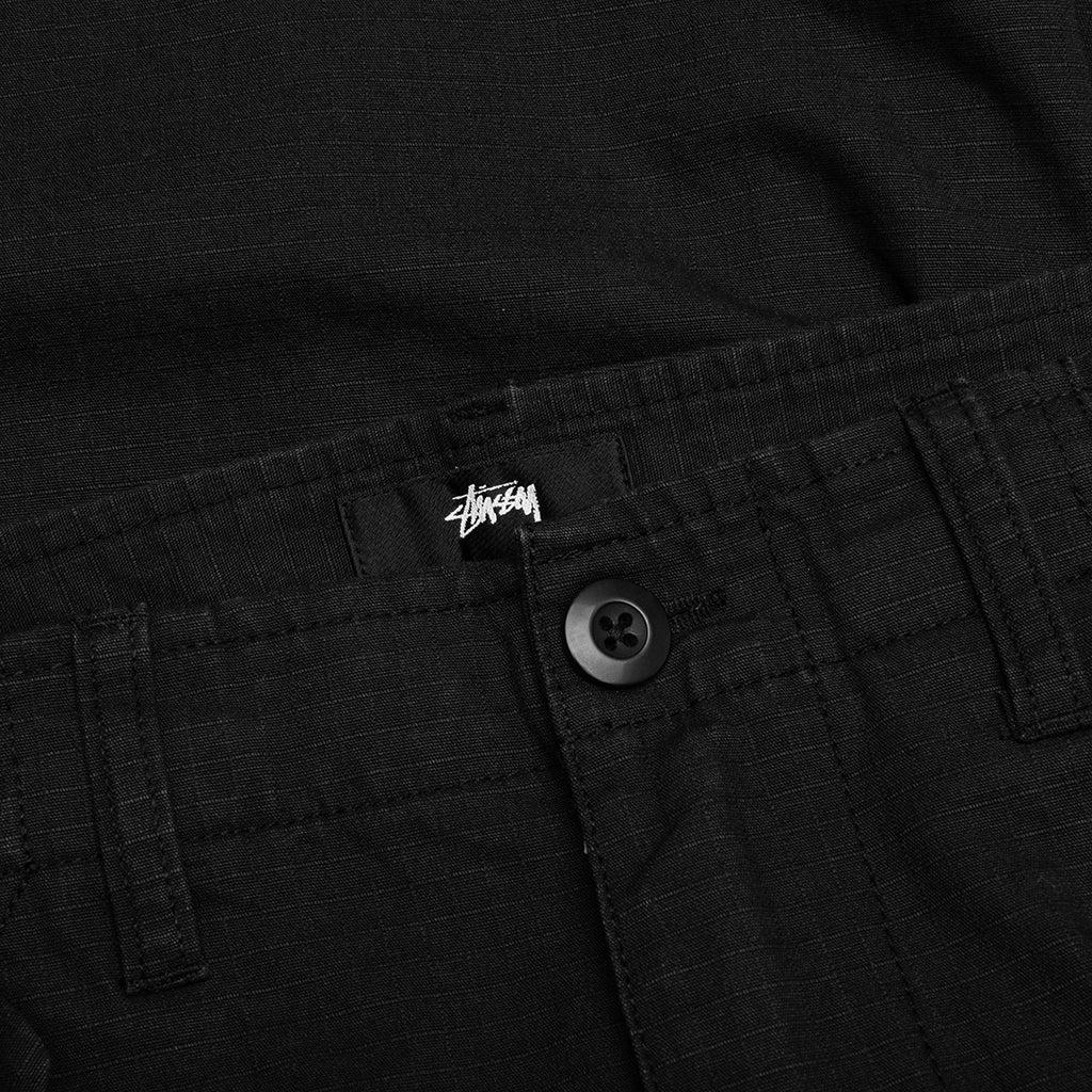 Cargo Ripstop Short - Black Male Product Image