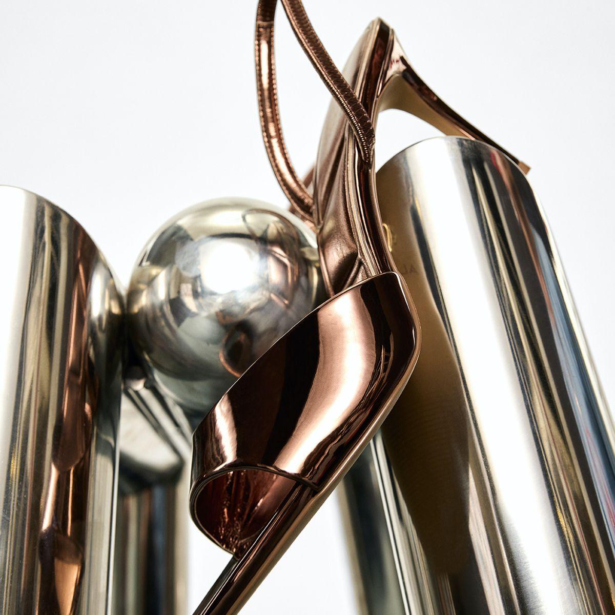 Aitana Bronze Women's Heeled sandals | ALDO US Product Image