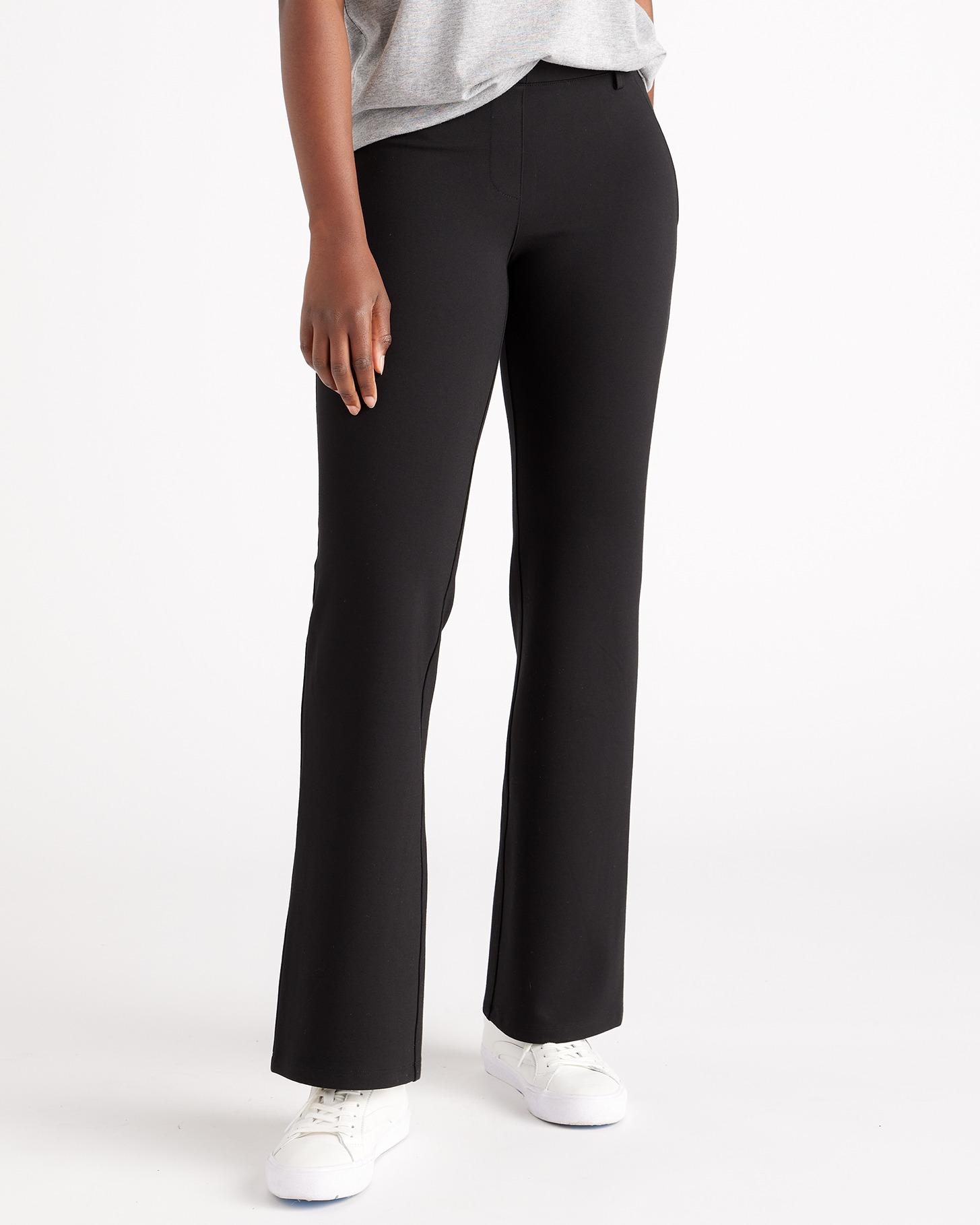 Quince | Women's Ultra-Stretch Ponte Bootcut Pants Rayon Product Image