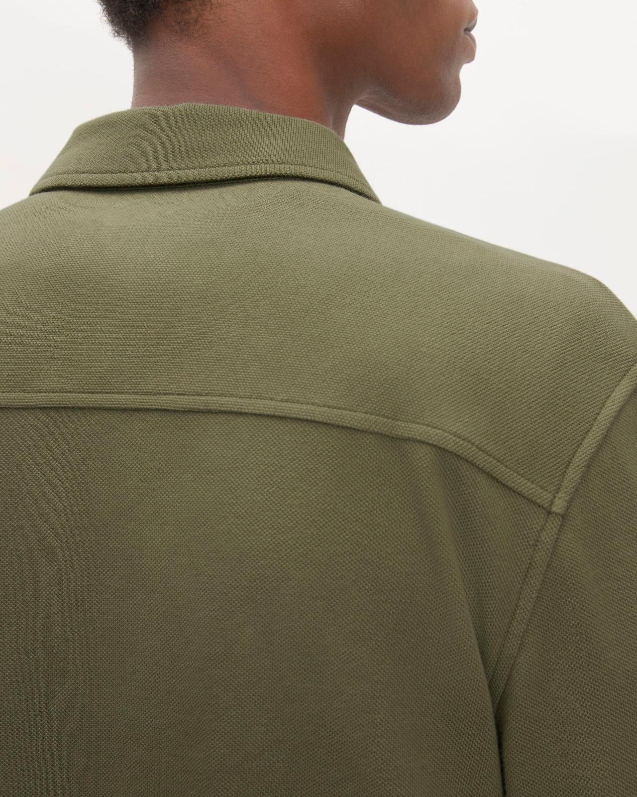 Mens Long-Sleeve Pique Shirt by Everlane Product Image