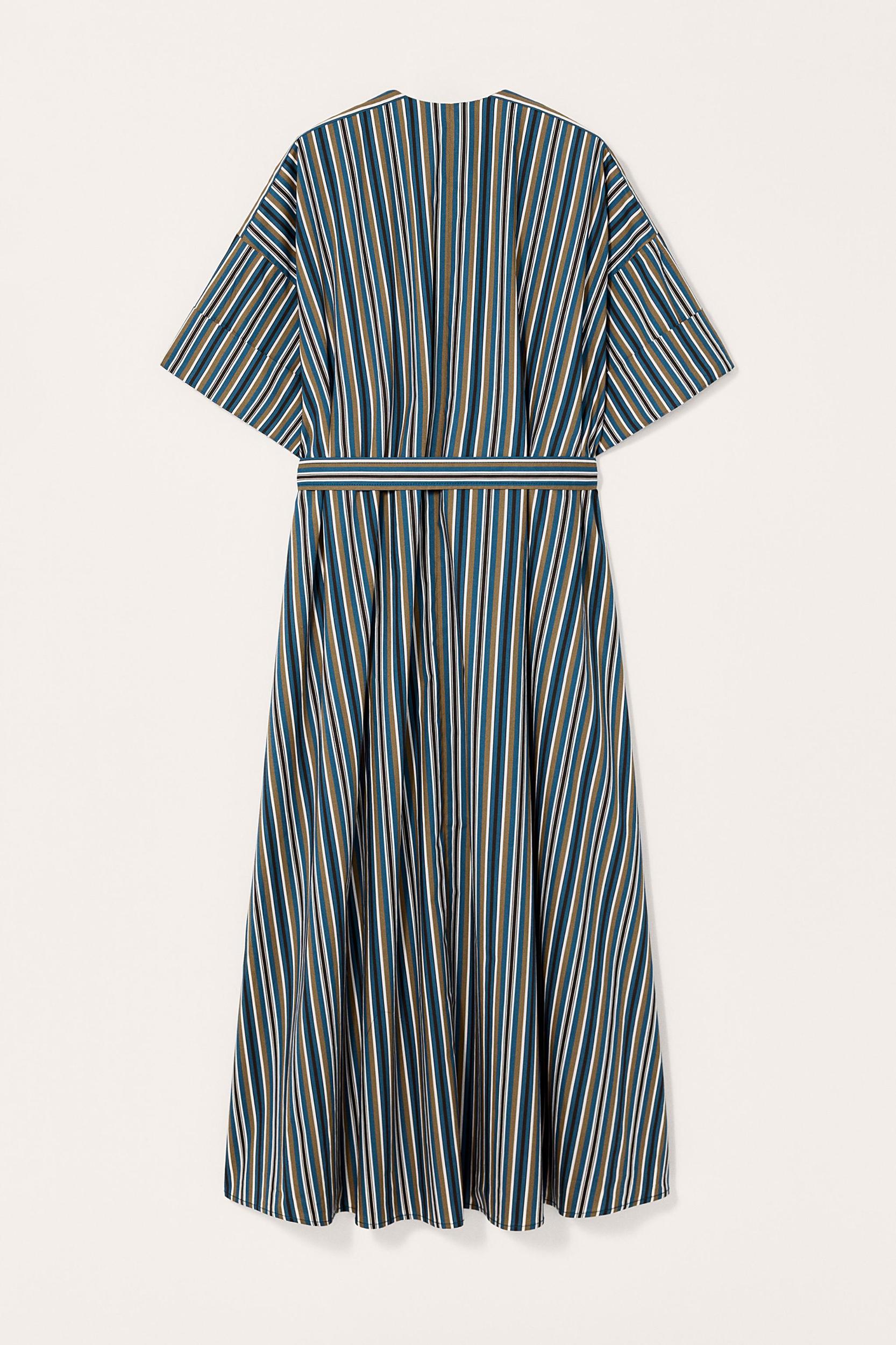 LIMITED EDITION STRIPED BELTED DRESS Product Image