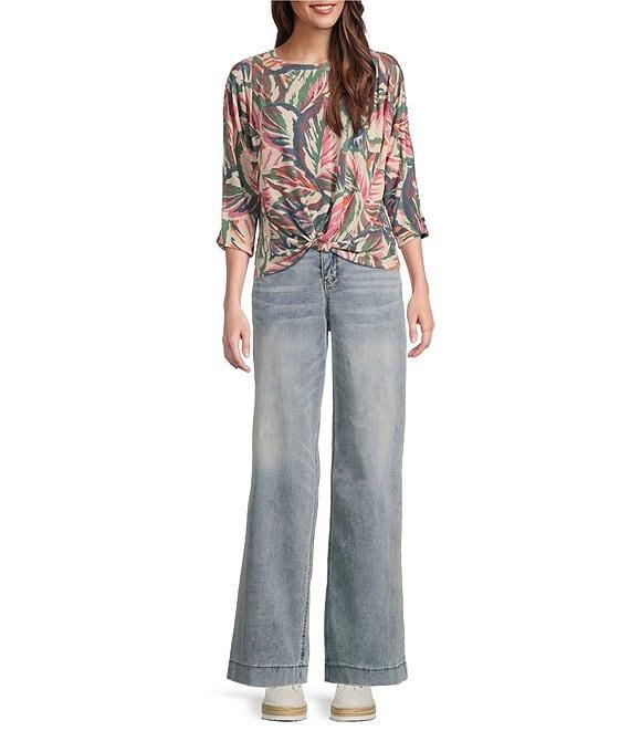 Democracy #double;Ab#double;solution® High Rise Wide Leg Jeans Product Image