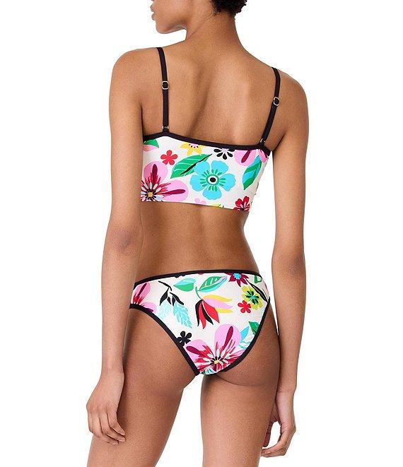 kate spade new york Safari Floral High Cut Classic Swim Bottom Product Image