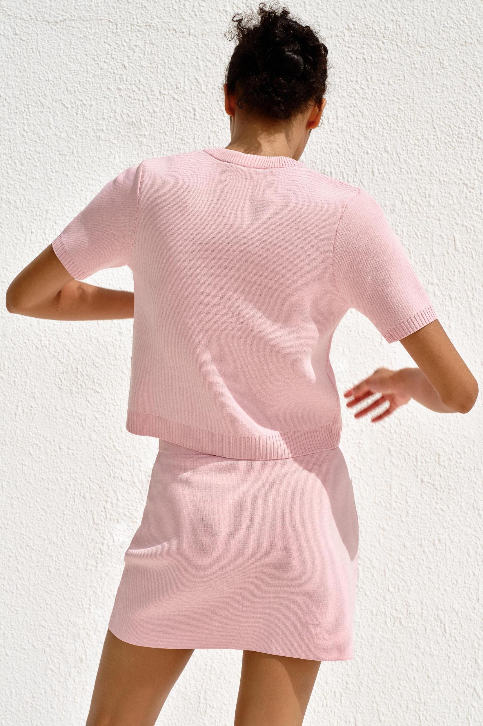 KNIT MINI SKIRT Product Image