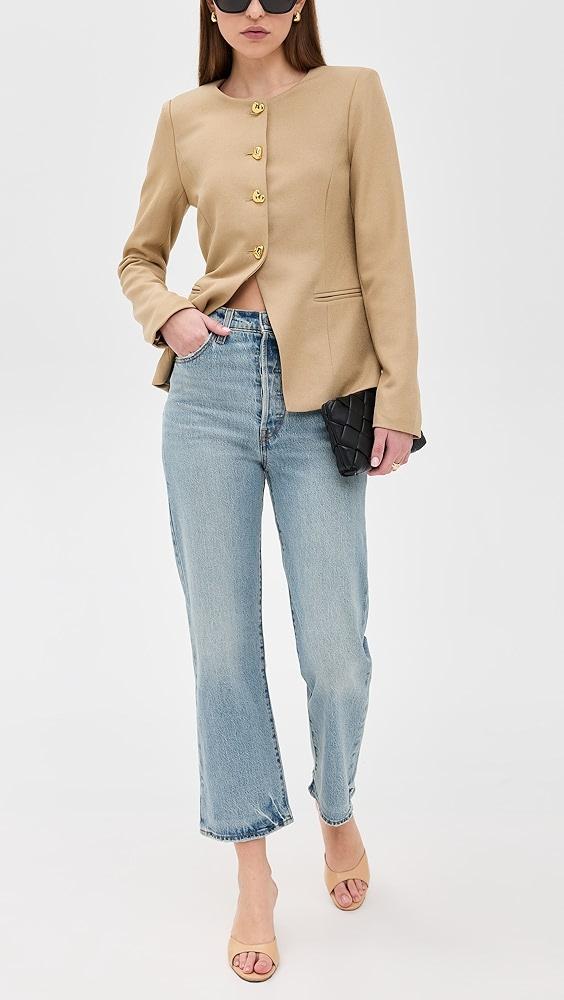 Levi's Ribcage Straight Ankle Jeans | Shopbop Product Image