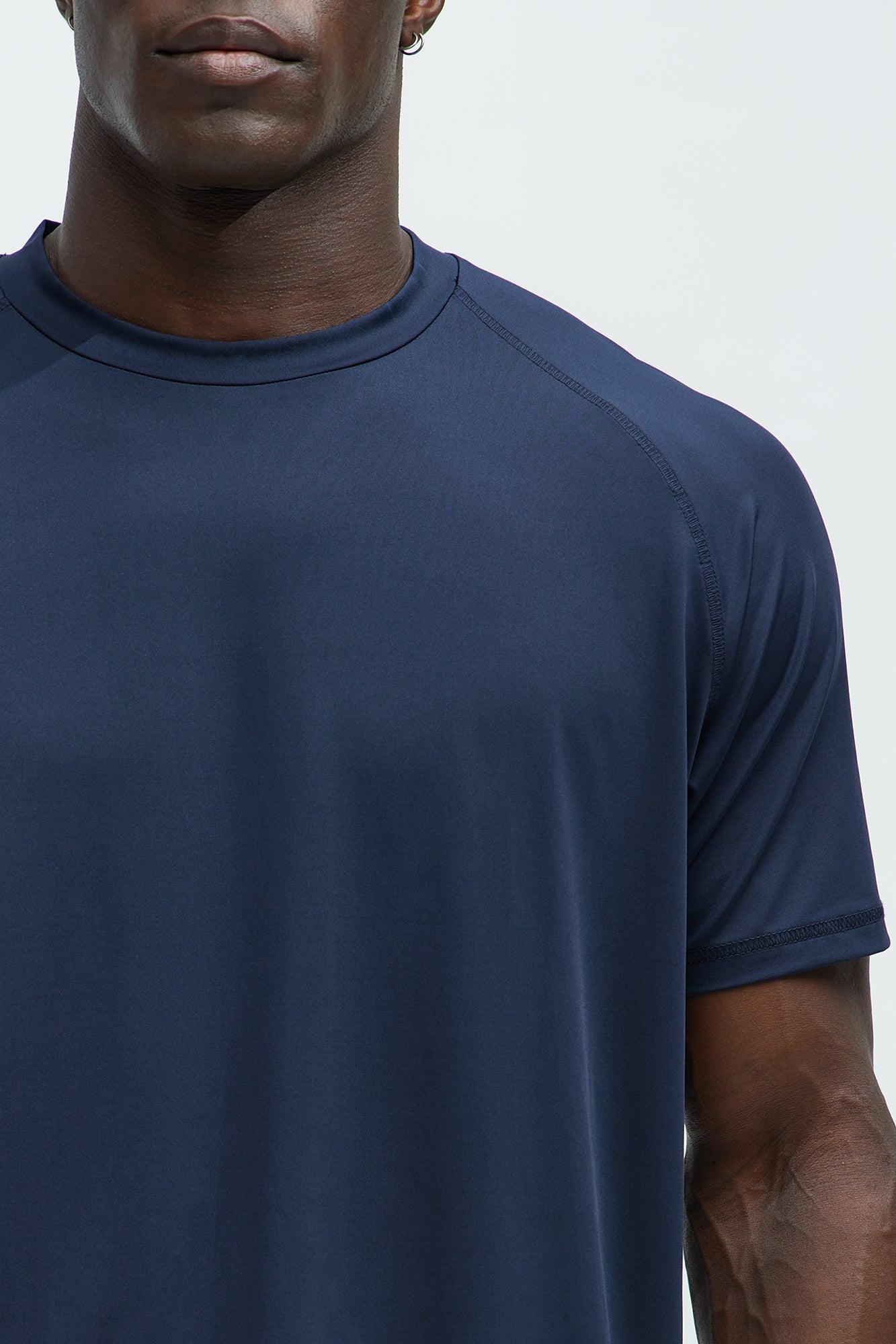 Vital Active Raglan Tee - Navy Product Image