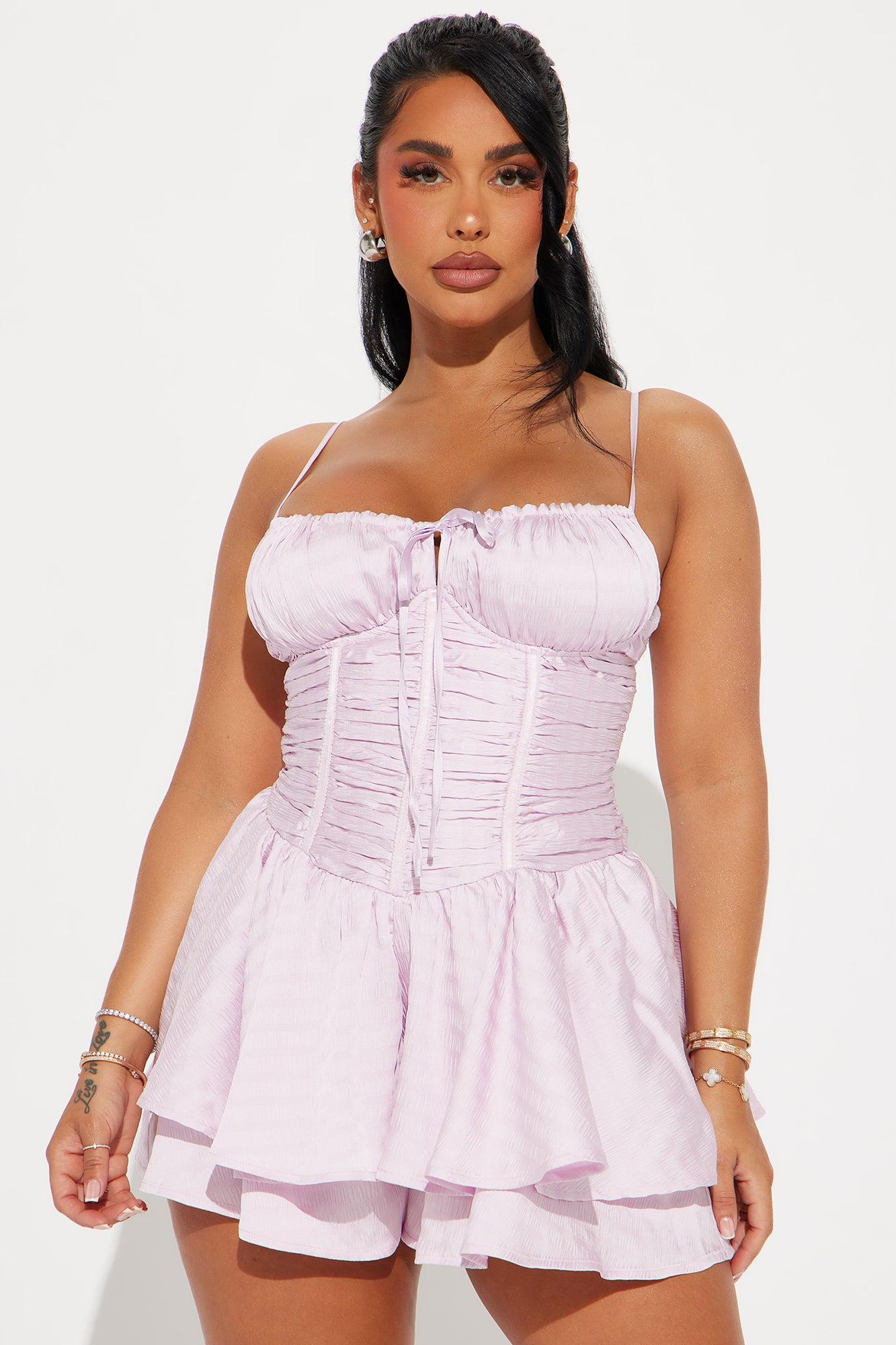 True Romantic Romper - Pink Product Image
