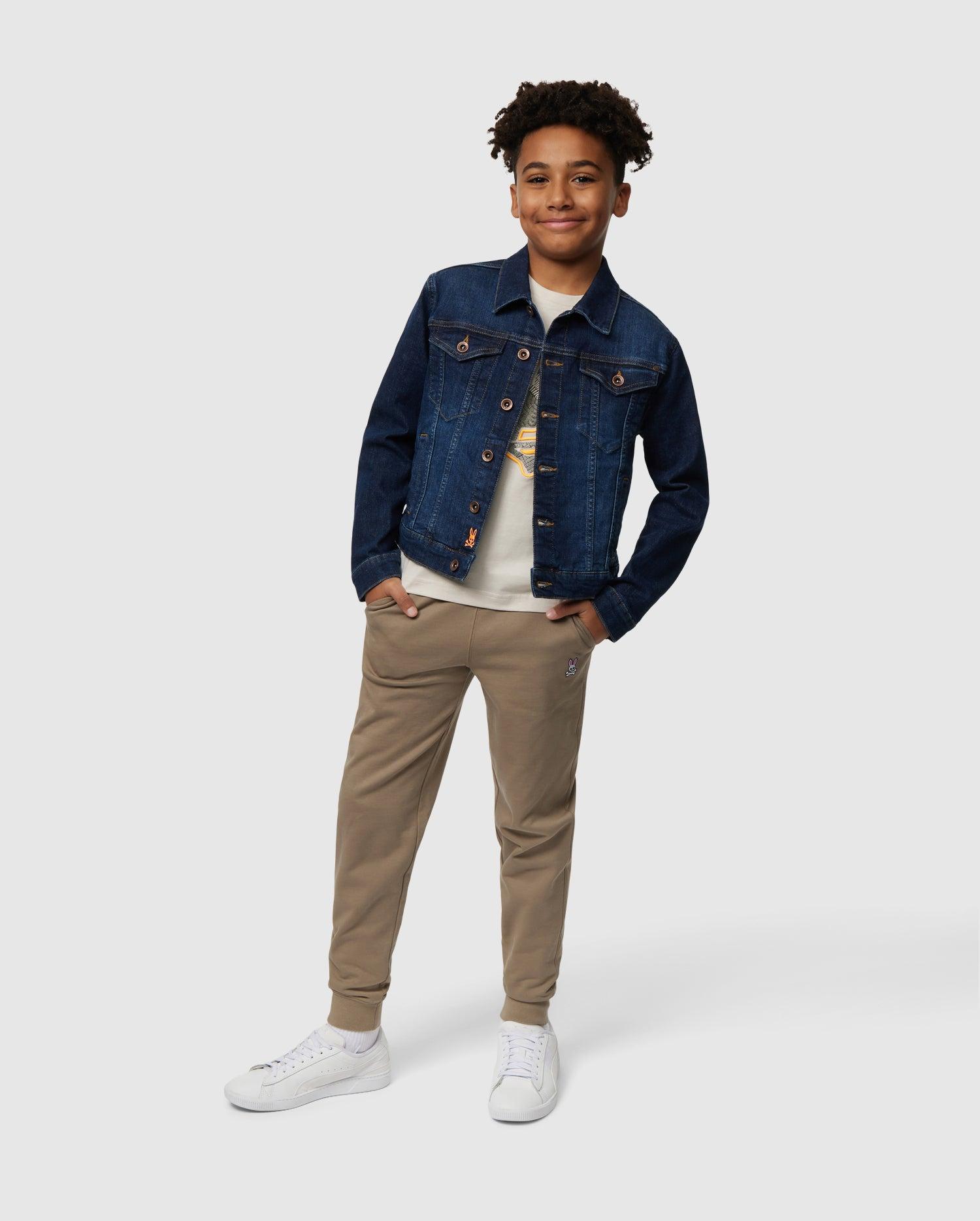 KIDS LIVINGSTON TERRY SWEATSHORT - B0R408B200 Kids Product Image