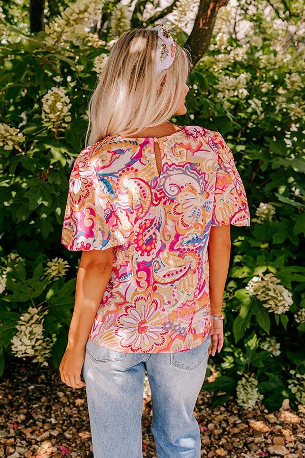 Joyful Smiles Shift Top Product Image