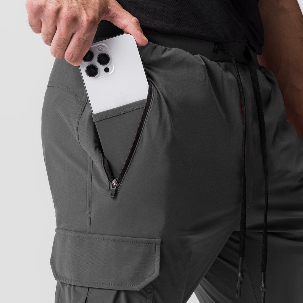 0825. Tetra-Lite® Cargo High Rib Jogger - Black Camo "Reflective" Product Image