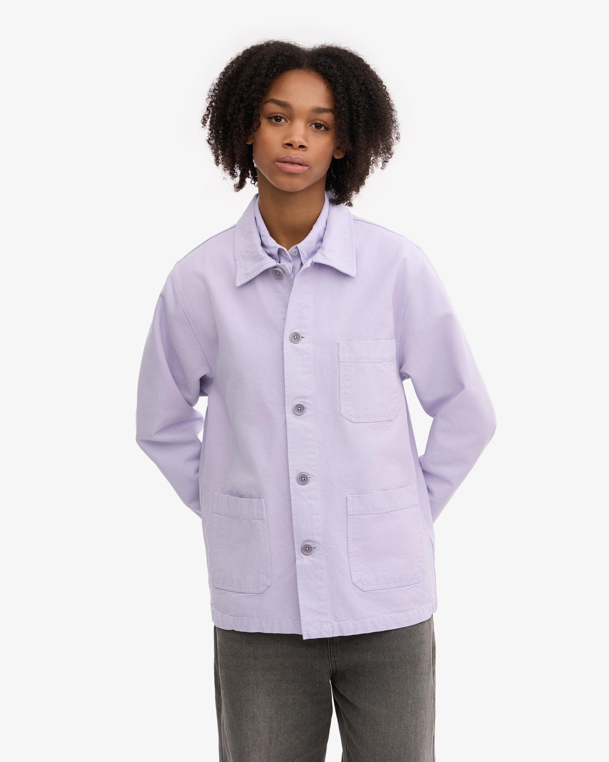Organic Workwear Jacket - Stone Blue Product Image
