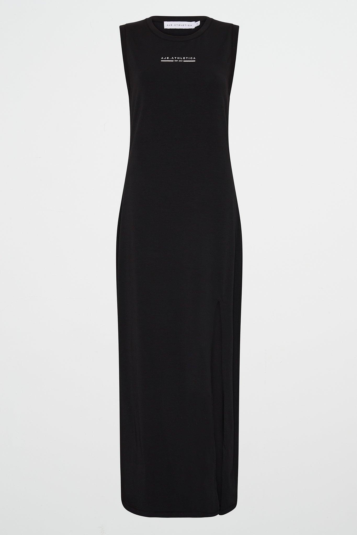 Split Hem Jersey Dress 816 Product Image
