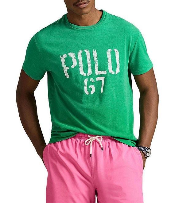 Polo Ralph Lauren Classic Fit Polo 67 Jersey Graphic Short Sleeve T-Shirt Product Image