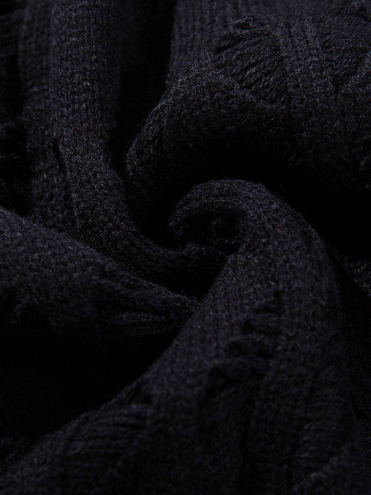 Aelfric Eden Open Knit Zip Up Hoodie Product Image