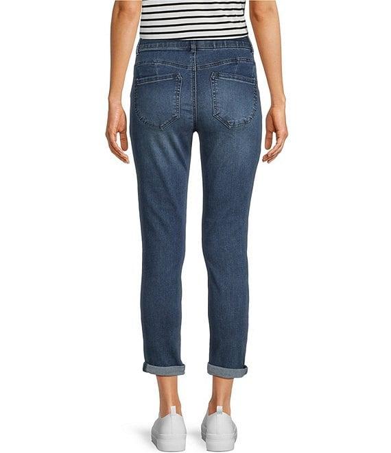 Gibson & Latimer Perfect Fit Crop Skinny Stretch Denim Jeans Product Image