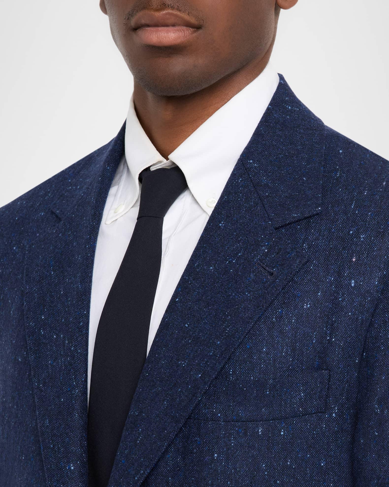 Men's Wool and Cashmere Flecked Two-Piece Suit Product Image