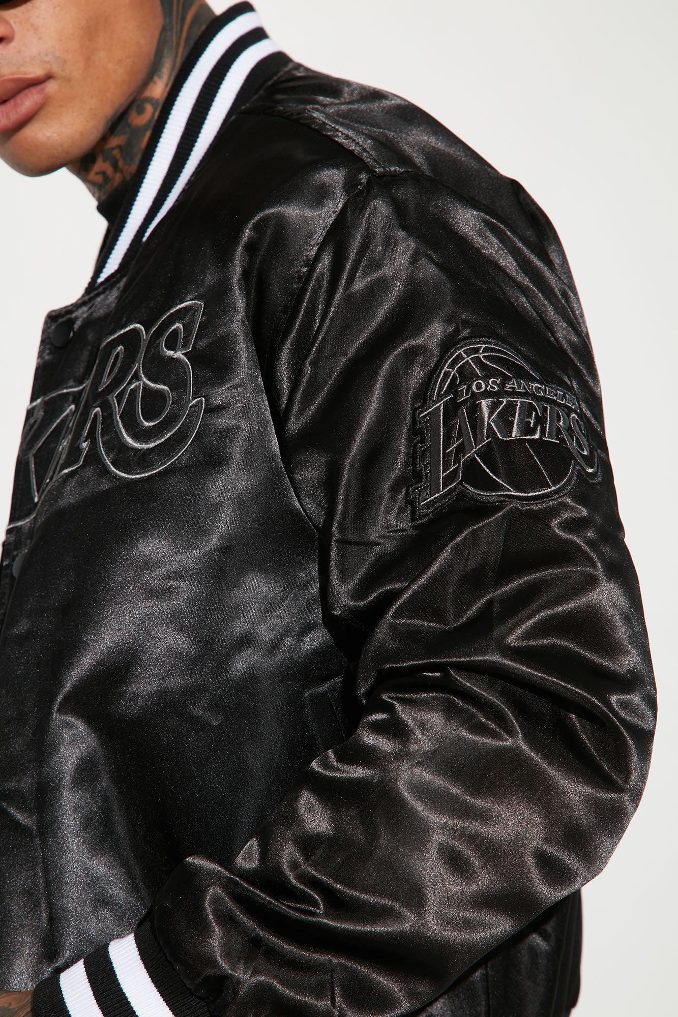 Lakers Out Varsity Jacket - Black Product Image