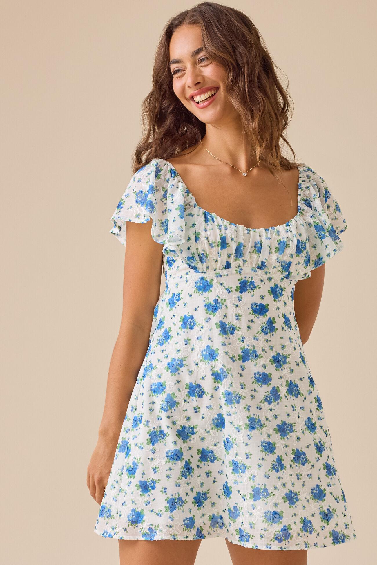 Wren Floral Mini Dress Product Image