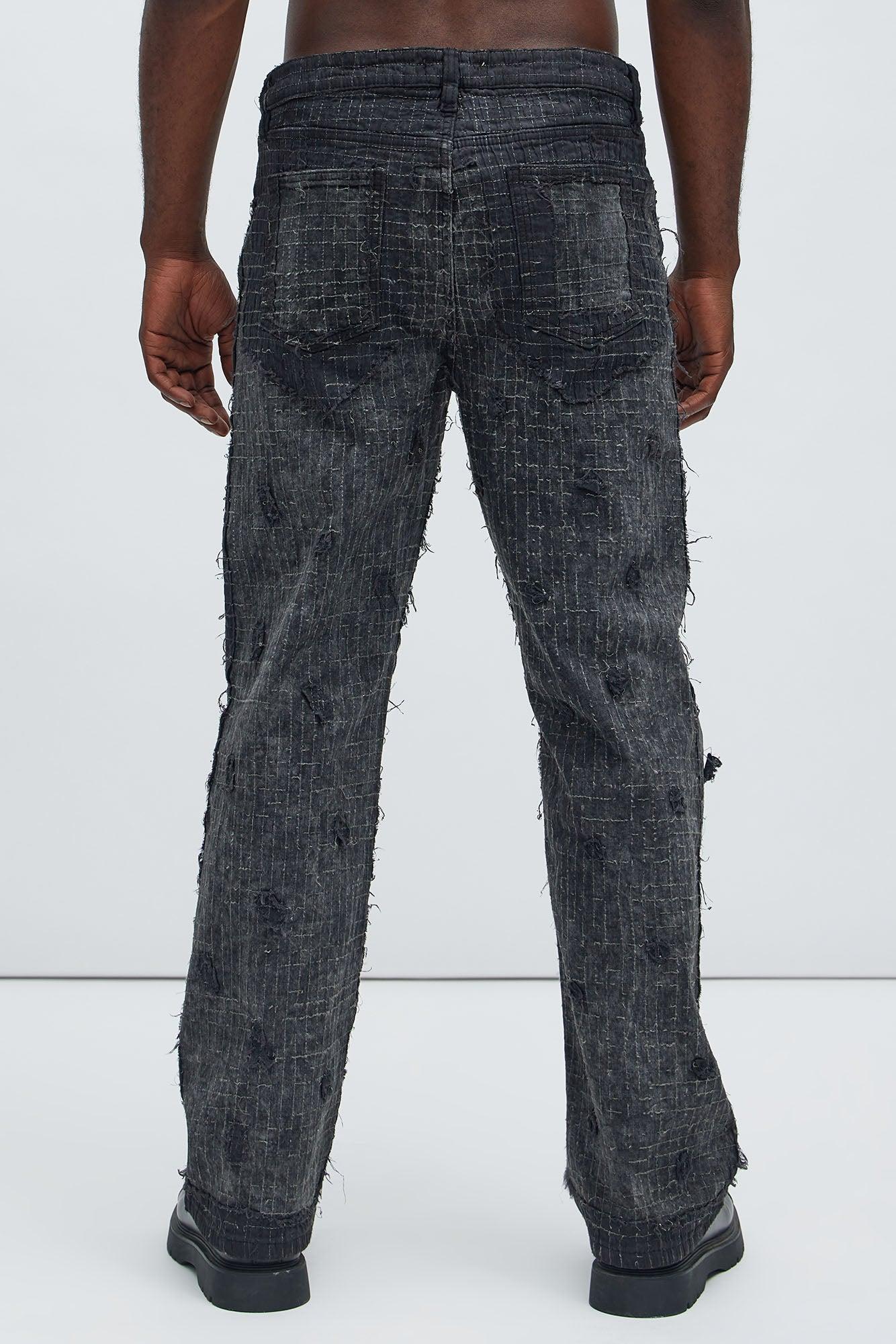 Rockstar Straight Jeans - Black Wash Product Image