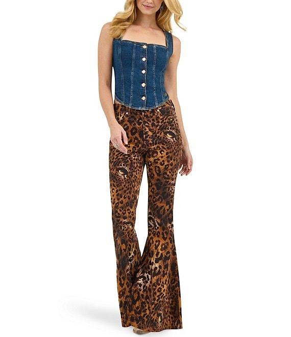 Wrangler® x Lainey Wilson Pony Up Bustier Denim Top Product Image