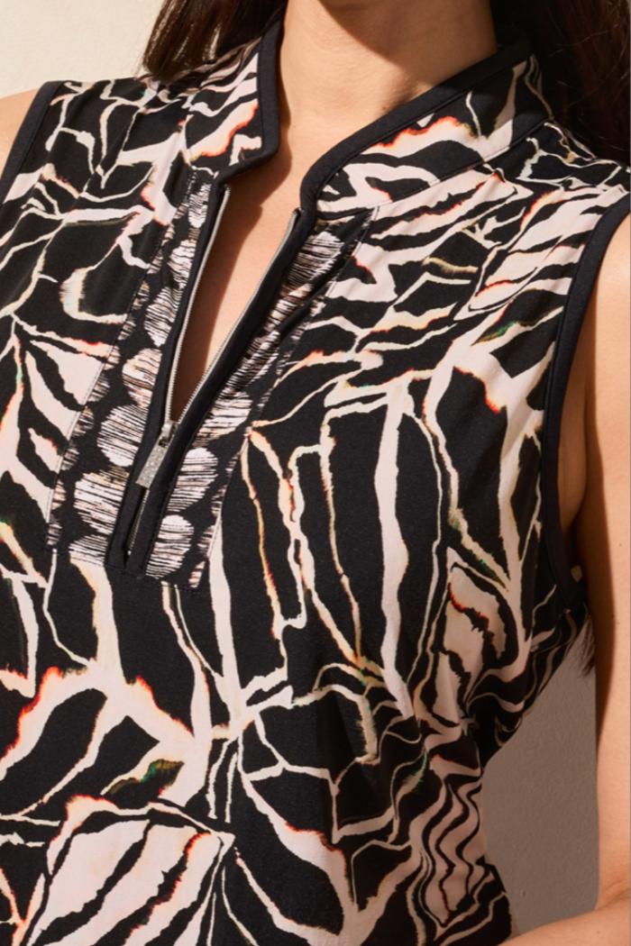 Sleeveless Dress w/Pockets- Sand Dune Product Image