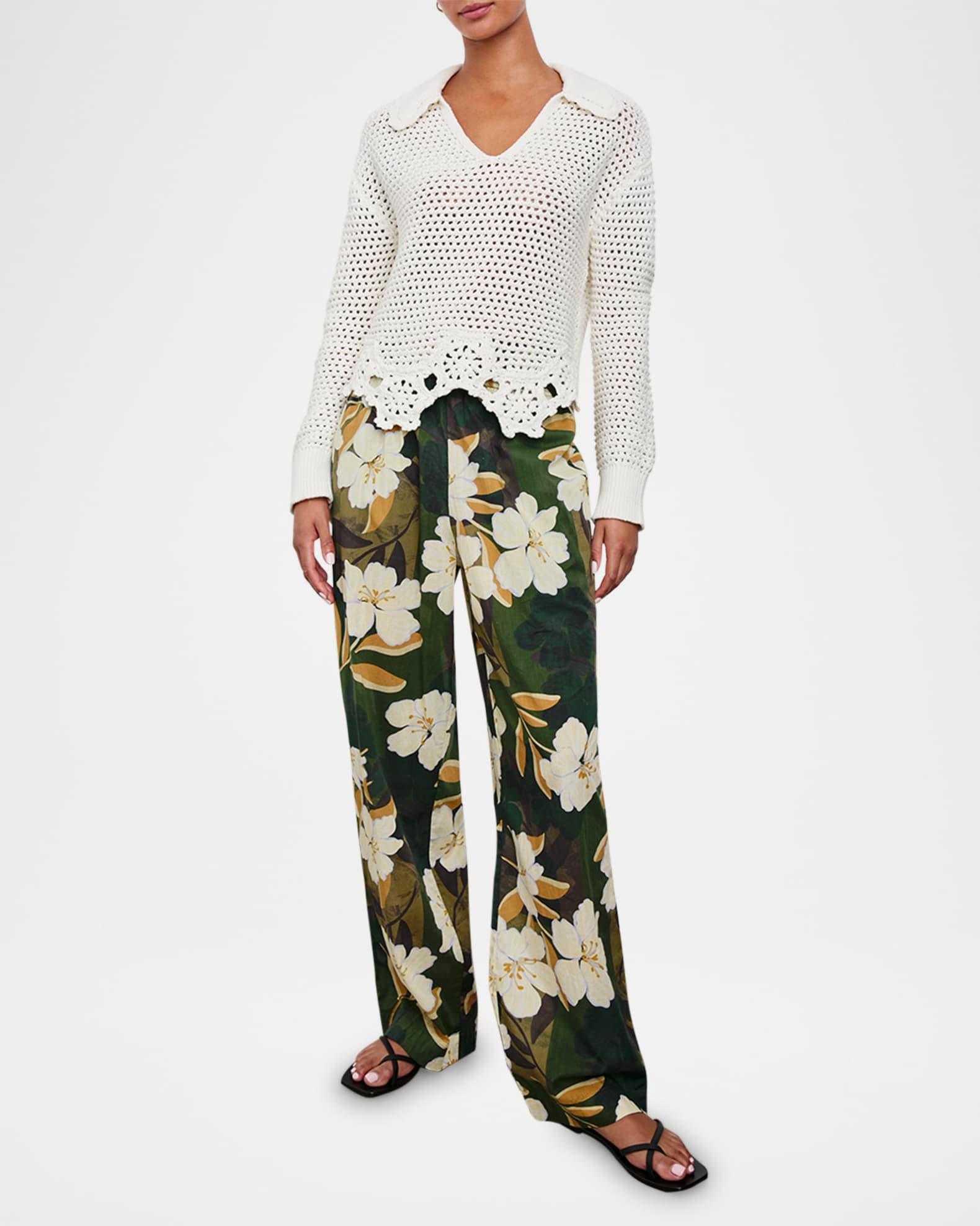 Louise Crochet Sweater Product Image